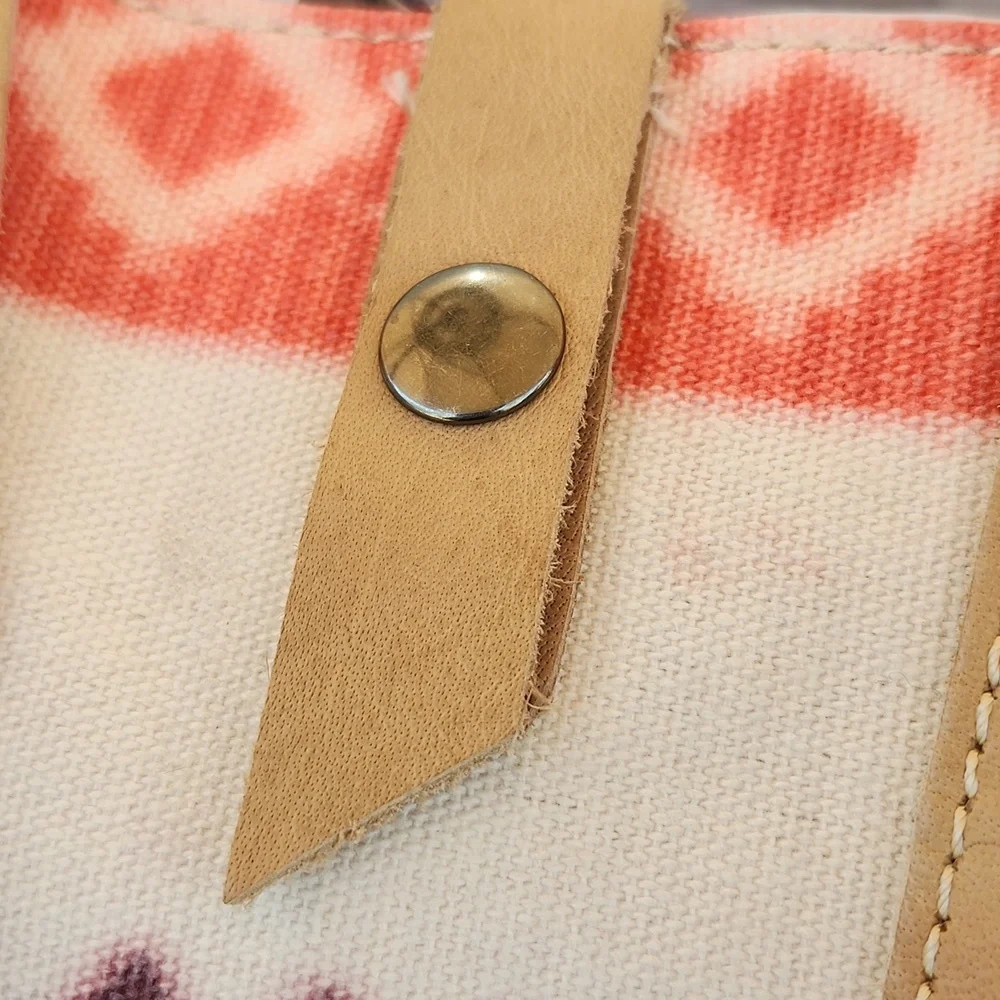 MONTANA WEST CANVAS/LEATHER TOTE - Picture 4 of 12